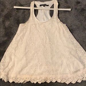 Cream tribal tip size small